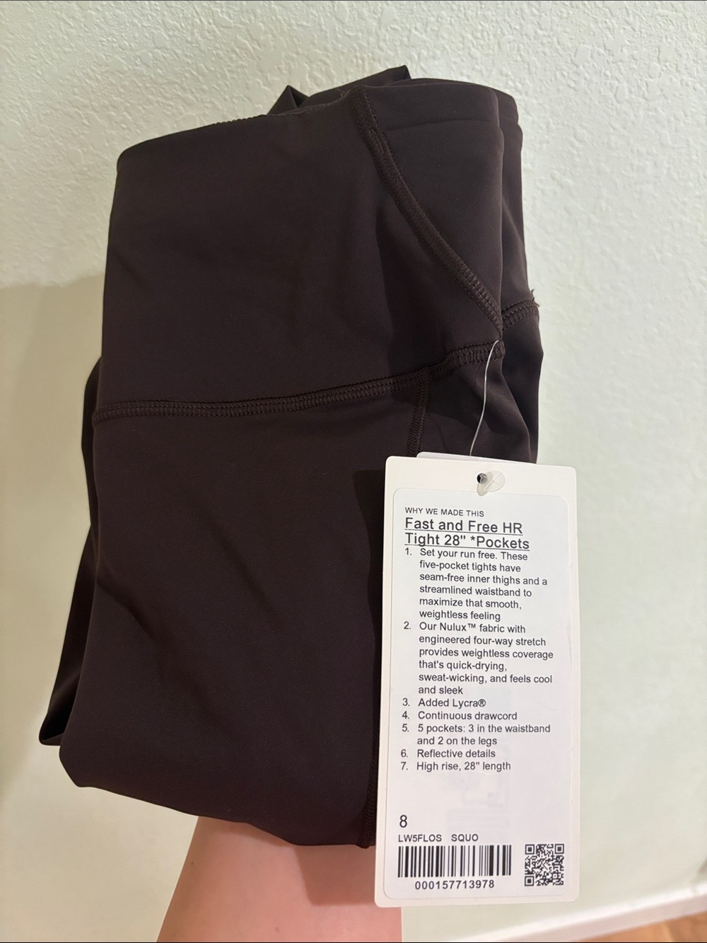 lululemon athletica Fast and Free HR Tight - 28” brown